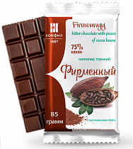 ФИРМЕННЫЙ с кусочками какао-бобов, 85 г