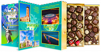 Набор конфет и шоколада книга Волгограда - 440 г